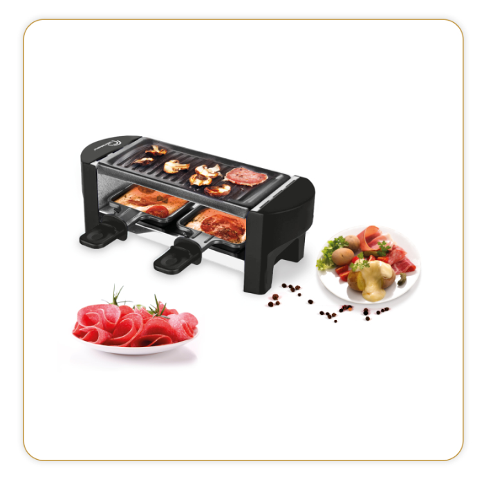 APPAREIL A RACLETTE MULTIFONCTION LITTLE BALANCE BLACK JURA2-8559 – Image 2