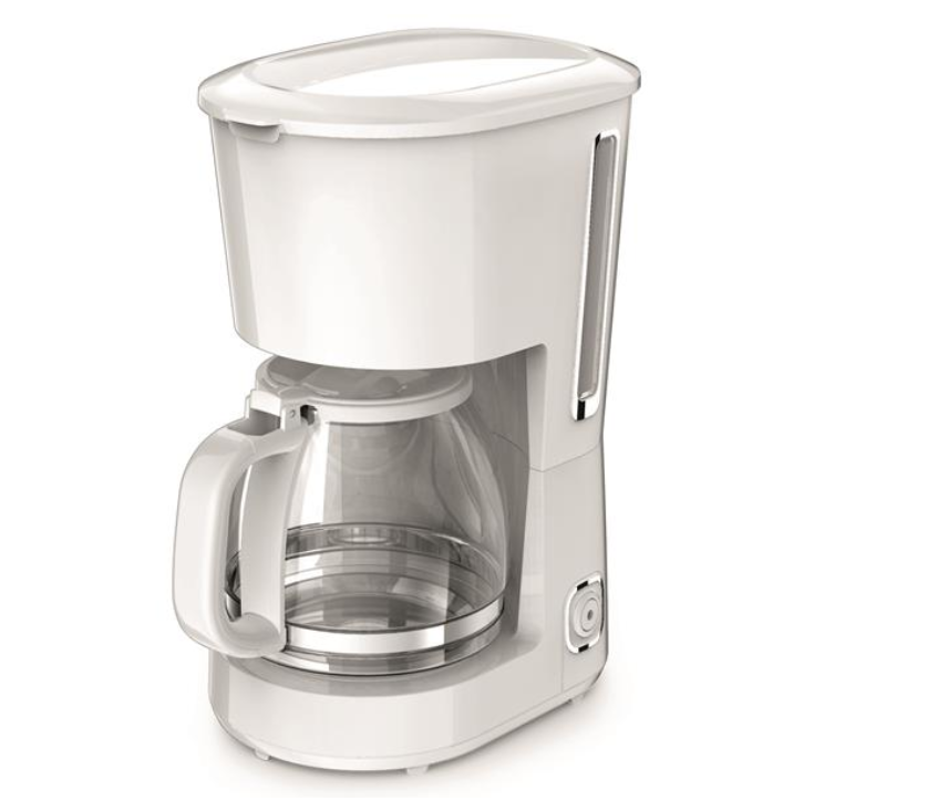 Cafetiere filtre 12/15 Tasses Kitchenchef Blanc