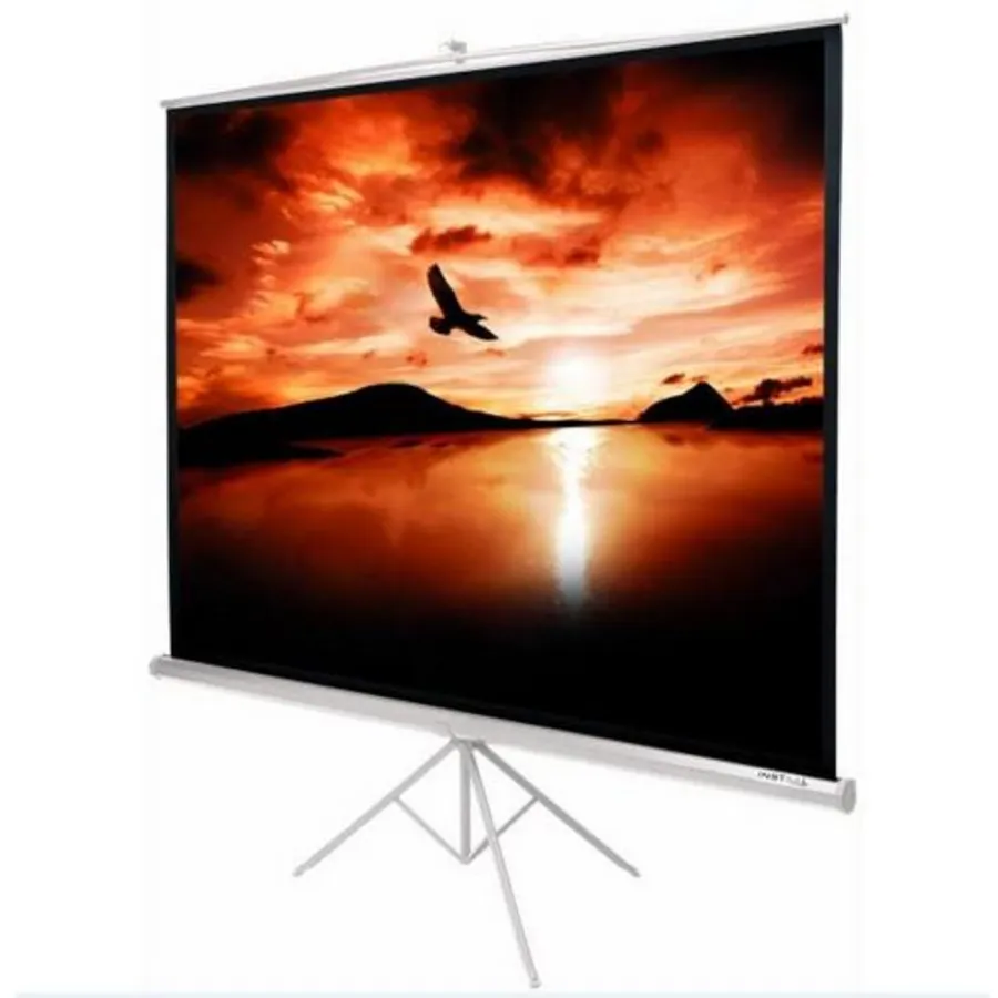 Ecran de projection portable avec carter trepied